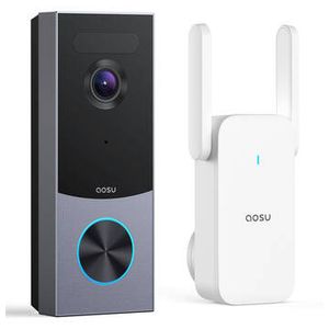 aosu 5mp Ultra HD Wireless Doorbell Camera (24/5GH Product Image