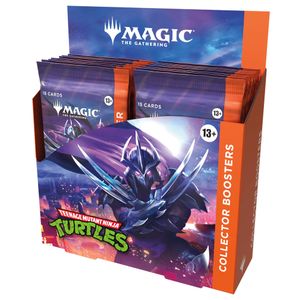 Wizards of The Coast - Magic: The Gathering | Teenage Mutant Ninja Turtles - Collector Booster Box (12 Packs) Product Image