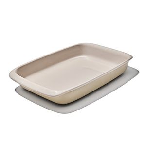 Good Grips 3qt Rect Stoneware Baking Dish, Biscuit Product Image
