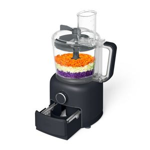 CHOP Prep & Store 10-Cup Food Processor, Slate Product Image