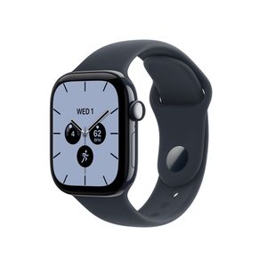 Apple Watch Series 12 GPS + Cellular 42mm Night Blue Ceramic Case with Navy Blue Sport Band - M/L Product Image