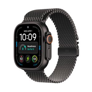 Apple Watch Ultra 4 GPS + Cellular 49mm Black Titanium Case with Black Titanium Milanese Loop - S Product Image