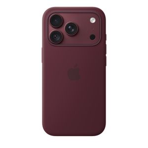 iPhone 18 Pro Silicone Case with MagSafe – Burgundy Product Image