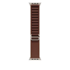 49mm Burgundy Alpine Loop - Medium - Natural Titanium Finish Product Image
