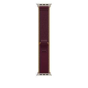 49mm Burgundy Trail Loop - S/M - Natural Titanium Finish Product Image