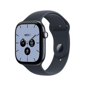 Apple Watch Series 12 GPS + Cellular 46mm Night Blue Ceramic Case with Navy Blue Sport Band - S/M Product Image