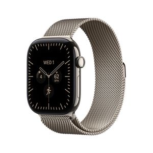 Apple Watch Series 12 GPS + Cellular 46mm Natural Titanium Case with Natural Milanese Loop - M/L Product Image