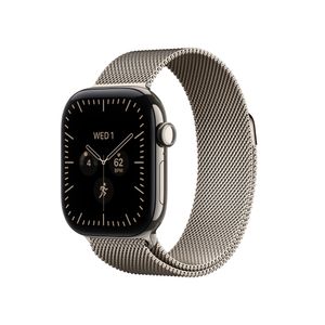 Apple Watch Series 12 GPS + Cellular 42mm Natural Titanium Case with Natural Milanese Loop Product Image