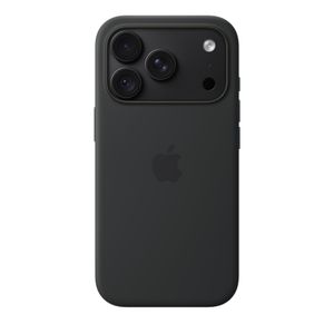 iPhone 18 Pro Silicone Case with MagSafe – Black Product Image