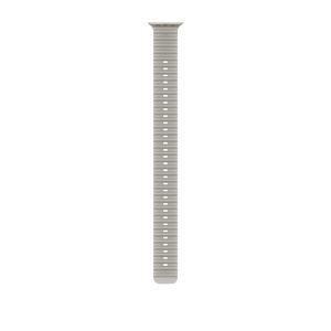 49mm Translucent Gray Ocean Band Extension - Natural Titanium Finish Product Image