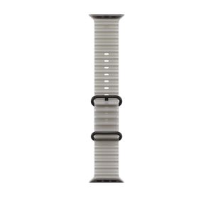 49mm Translucent Gray Ocean Band - Black Titanium Finish Product Image