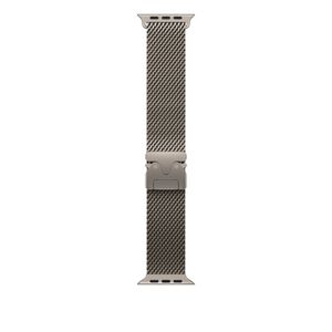 49mm Natural Titanium Milanese Loop - Large Product Image