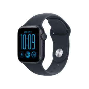 Apple Watch SE 3 GPS + Cellular 40mm Midnight Aluminum Case with Navy Blue Sport Band - S/M Product Image