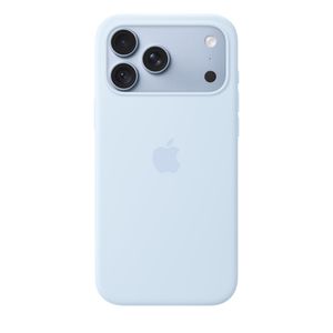 iPhone 18 Pro Max Silicone Case with MagSafe – Crisp Blue Product Image