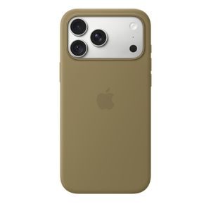 iPhone 18 Pro Max Silicone Case with MagSafe – Olive Product Image