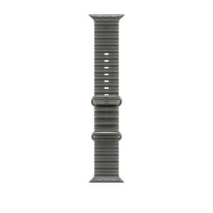 49mm Translucent Black Ocean Band - Natural Titanium Finish Product Image