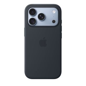 iPhone 18 Pro Silicone Case with MagSafe – Navy Blue Product Image