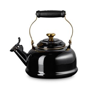 1.7qt Classic Whistling Kettle w/ Light Gold Knob, Onyx Product Image