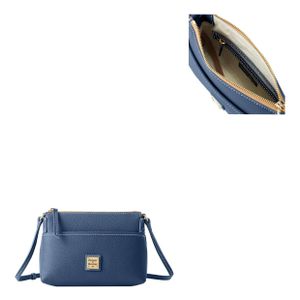 Lucca Leather Ginger Crossbody Product Image