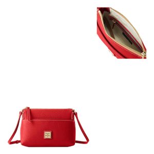Lucca Leather Ginger Crossbody Product Image