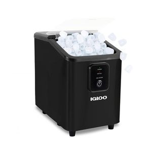 26lb Self-Cleaning Countertop Ice Maker Black Product Image