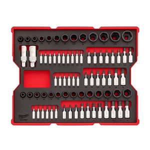 77pc 1/4 & 3/8 Drive Metric, SAE, & Torx Socket Set w/ Tray for PACKOUT Drawers Product Image