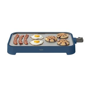12" x 22" XL Ceramic Electric Griddle, Indigo Blue Product Image