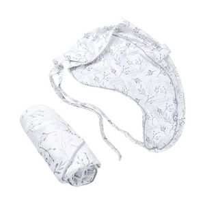 Boppy Uplift Nursing Pillow Cover, Gray Gentle Leaves Product Image