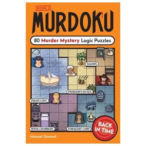 Murdoku Volume 2: Back in Time: 80 Murder Mystery Logic Puzzles Product Image