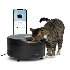 FreshFeed Refrigerated Pet Feeder, Black Product Image