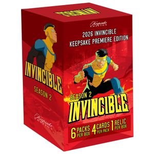 2026 Invincible Season 2 Keepsake Premiere Edition Blaster Box Product Image