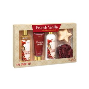 French Vanilla Bath and Body Gift Set - 5 Piece Product Image