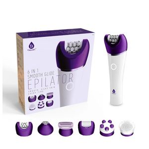 6-in-1 Smooth Glide Rechargeable Epilator Product Image