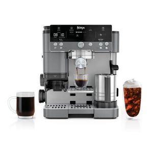 Luxe Cafe Premier Espresso Machine Gunmetal Gray Product Image