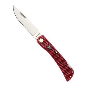 Landman Sodbuster Pocket Knife Red Jigged Bone Product Image