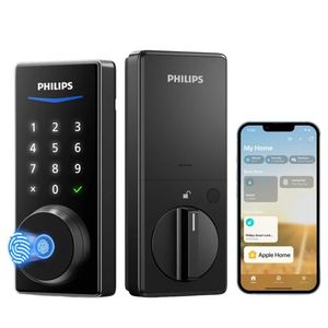Wi-Fi Fingerprint Keypad Smart Deadbolt Product Image