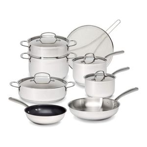 12pc Stainless Steel Cookware Set Product Image