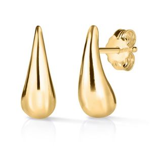 Teardrop Earrings Gold Product Image