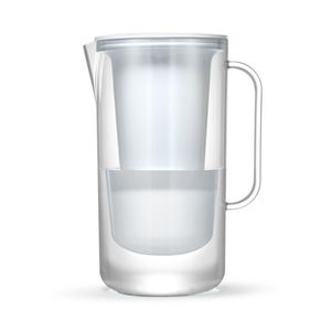 LifeStraw Home Essential 10-Cup BPA-Free Water Filter Pitcher, White Product Image