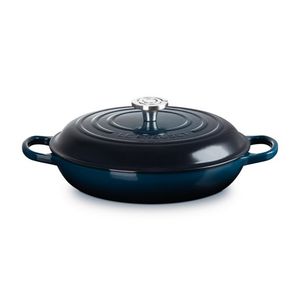3.5qt Signature Cast Iron Braiser, Nuit Product Image