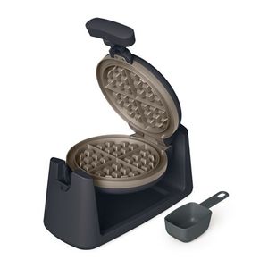 GOLDEN Rotating Belgian Waffle Maker, Slate Product Image