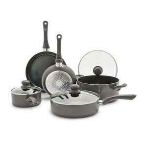 Essentials 12pc Cookware Set, Gray Product Image