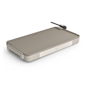 12" x 22" XL Ceramic Griddle Oatmilk Product Image