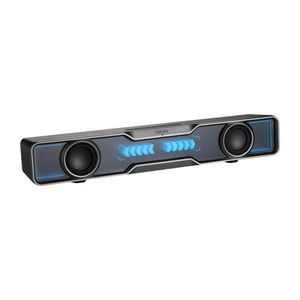 QS30 PC Speaker/Tabletop Soundbar w/ Halo Lights Black Product Image