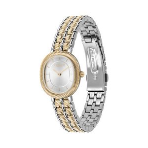 Ladies Harlow Two-Tone Stainless Steel Watch Silver Dial Product Image