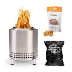 7" Mesa XL Smokless Tabletop Fire Pit  Bundle Stainless Product Image