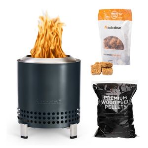 7" Mesa XL Smokless Tabletop Fire Pit  Bundle Gunmetal Product Image