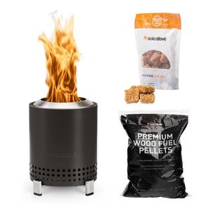 5" Mesa Smokeless Tabletop Fire Pit Bundle Ash Product Image