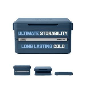 Snap N Go 45qt Collapsible Hard Cooler Sapphire Product Image