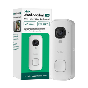 Blink Wired Doorbell 2K+ White Product Image
